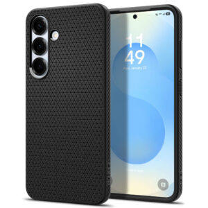 Husa Samsung Galaxy S25 Plus Spigen Liquid Air, negru