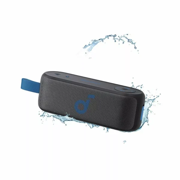 Boxa portabila wireless Anker Soundcore Select 3, 16W, IPX7, Autonomie 20 ore, PartyCast, BassUp, Negru - imagine 3