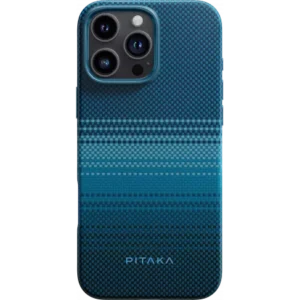 Husa Pitaka MagEZ Pro 5 Pitaka 600D, Aramida pentru iPhone 16 Pro Max, Military-Grade, Moonrise