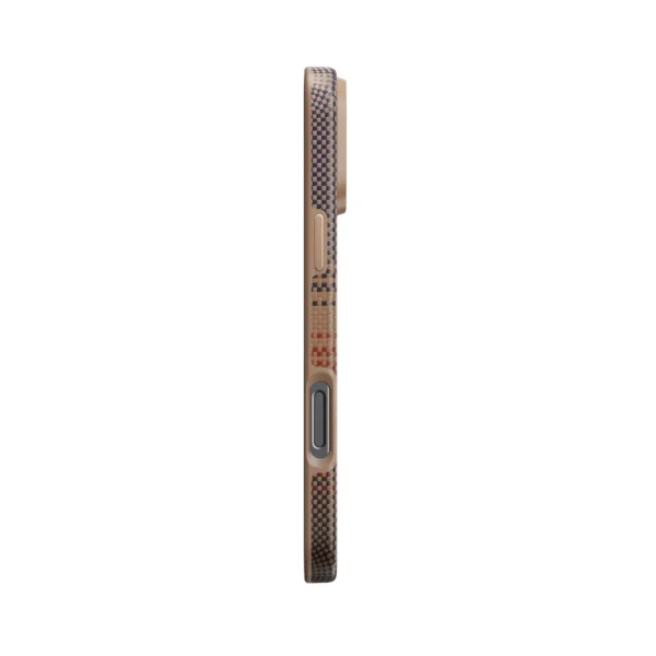 Husa PITAKA Military Grade compatibila cu iPhone 16 Pro Max, Sunset - imagine 5