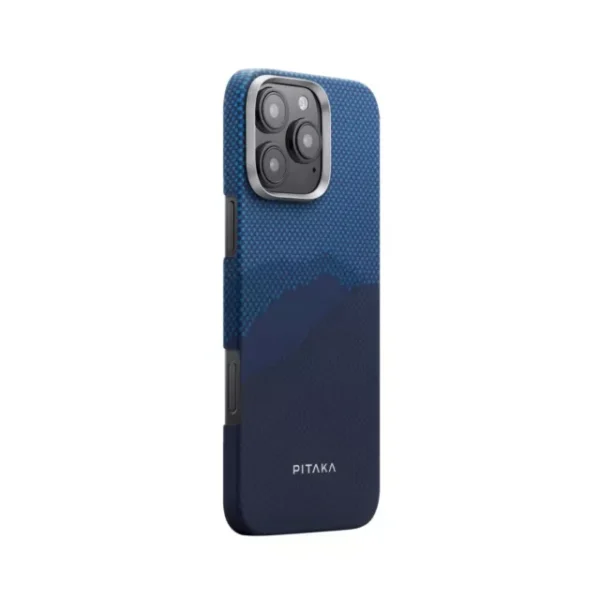 Husa Pitaka Tactile Woven compatibila cu iPhone 16 Pro Max, Over The Horizon