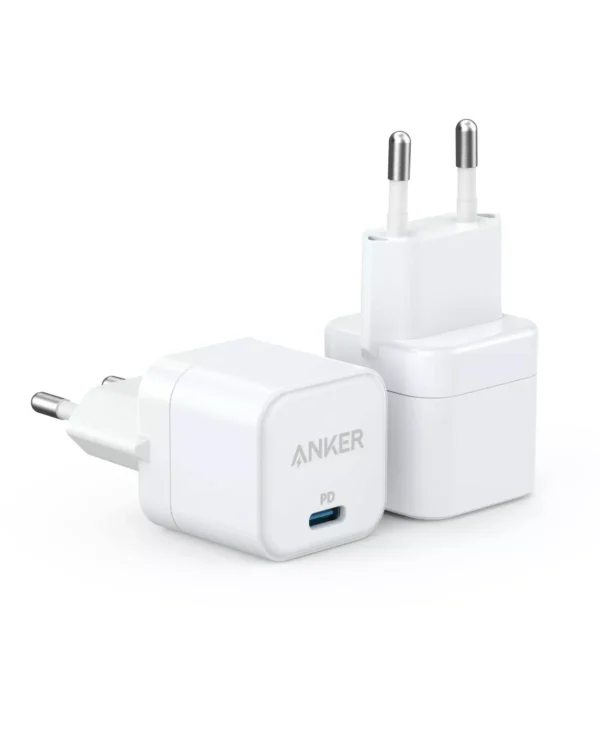 Incarcator retea Anker PowerPort III Cube USB-C 20W, Alb