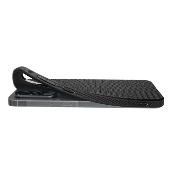 Husa Samsung Galaxy A56 5G Spigen Liquid Air, negru - imagine 5