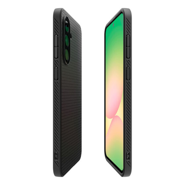 Husa Samsung Galaxy A56 5G Spigen Liquid Air, negru - imagine 4