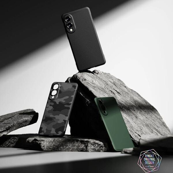 Husa Samsung Galaxy S25 Edge Ringke Onyx, verde - imagine 6