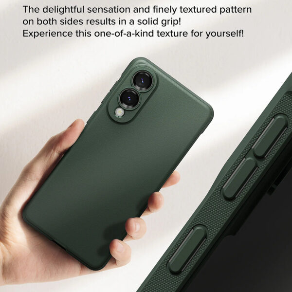 Husa Samsung Galaxy S25 Edge Ringke Onyx, verde - imagine 4