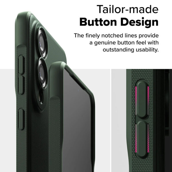 Husa Samsung Galaxy S25 Edge Ringke Onyx, verde - imagine 2