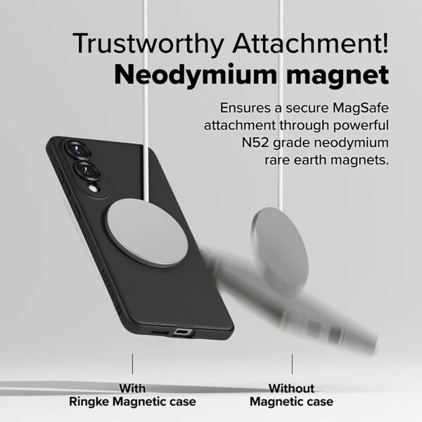 Husa Samsung Galaxy S25 Edge Ringke Onyx MagSafe, negru - imagine 5