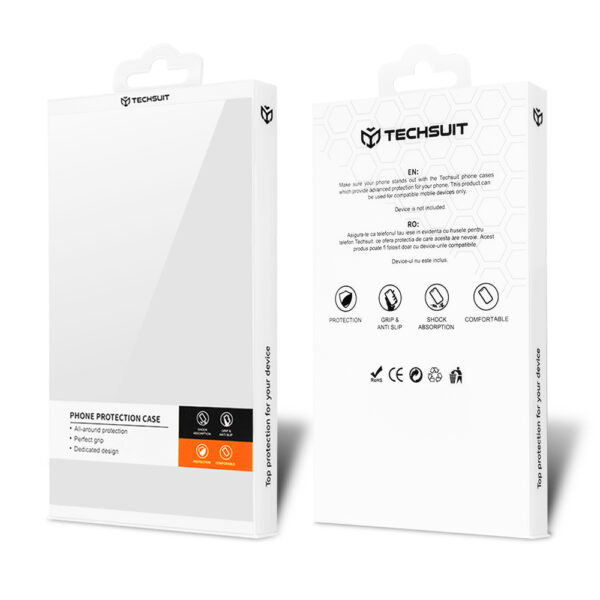 Husa Samsung Galaxy S25 Edge Techsuit MagSafe Pro, transparenta - imagine 6