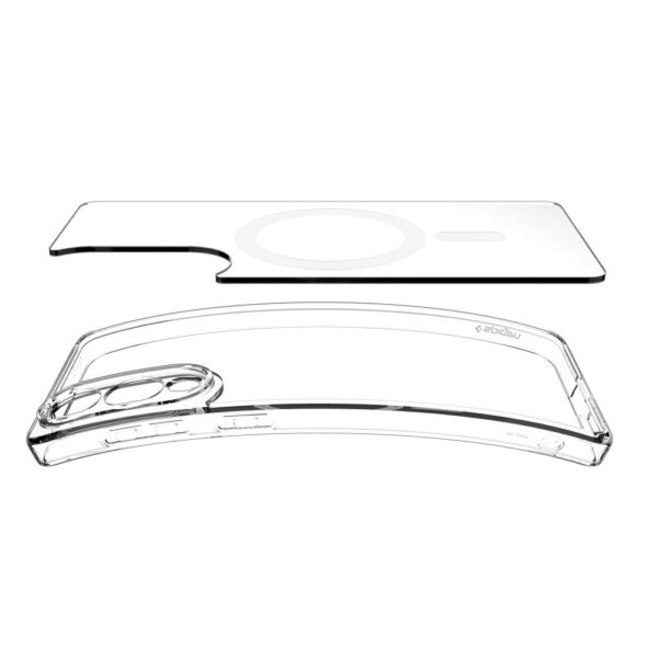 Husa Samsung Galaxy S25 Edge Spigen Ultra Hybrid MagSafe, transparenta - imagine 3