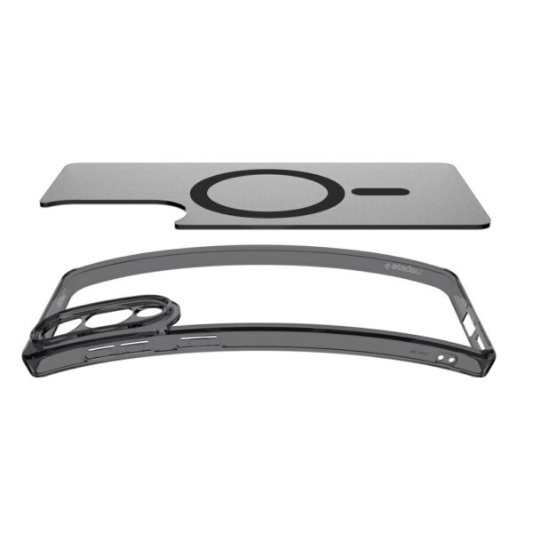 Husa Samsung Galaxy S25 Edge Spigen Ultra Hybrid MagSafe, cenusiu - imagine 6
