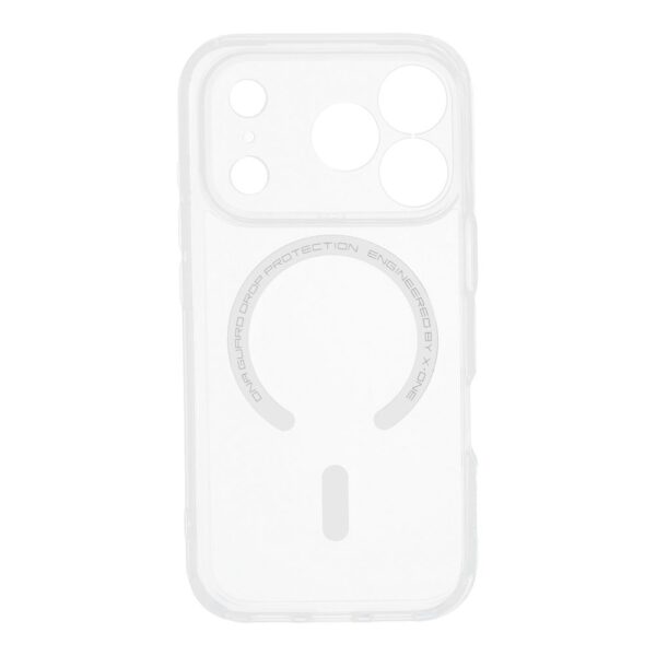 Husă X-ONE Endura Clear Case (compatibilă cu MagSafe) – pentru Apple iPhone 17 Pro, transparentă - imagine 2