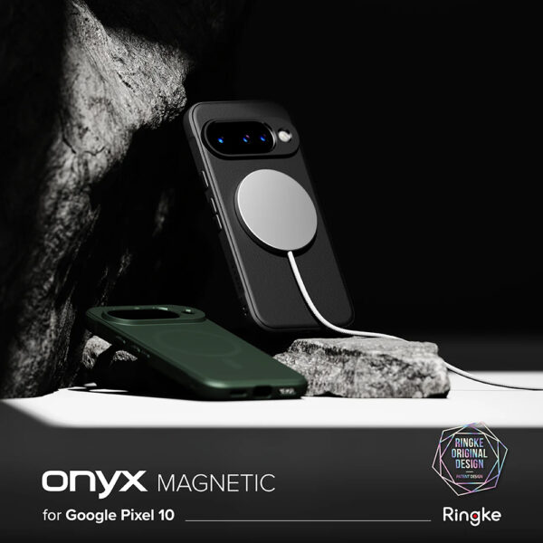 Husa Google Pixel 10 Ringke Onyx MagSafe, negru - imagine 3