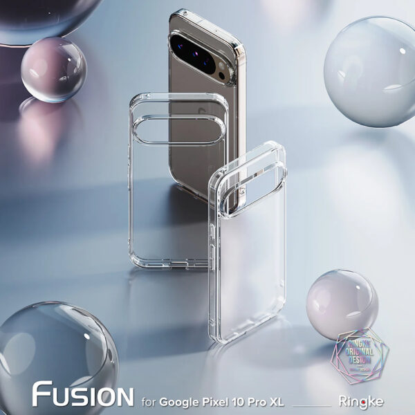 Husa Google Pixel 10 Pro XL Ringke Fusion, transparenta - imagine 3
