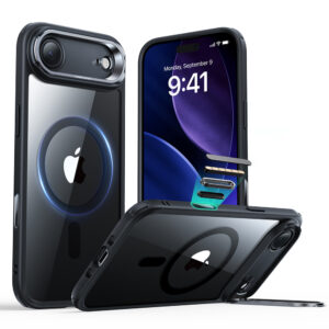 Husa iPhone 17 Air ESR Classic Hybrid HaloLock, transparenta