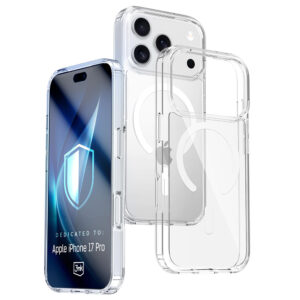 Husa iPhone 17 Pro 3mk Armor MagCase, transparenta