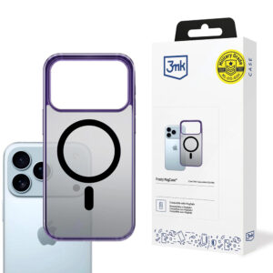 Husa iPhone 17 Pro premium 3mk Frosty MagCase, Purple