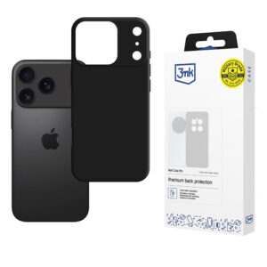 Husa iPhone 17 Pro premium 3mk Matt Case Pro, Black