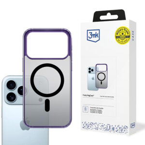 Husa iPhone 17 Pro Max premium 3mk Frosty MagCase, Purple