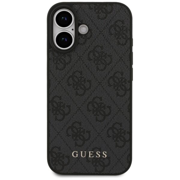 Husa originala Guess iPhone 17 Hardcase 4G Classic, negru, GUHCP17SG4GFGR - imagine 4