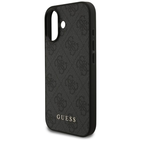Husa originala Guess iPhone 17 Hardcase 4G Classic, negru, GUHCP17SG4GFGR - imagine 5