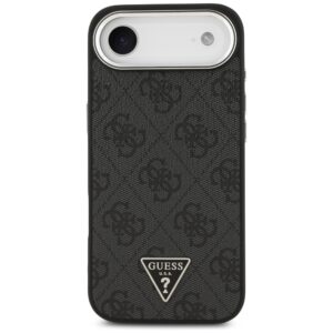Husa originala Guess iPhone 17 Air Hardcase 4G Triangle Logo MagSafe, negru, GUHMP17MP4TSRCMK