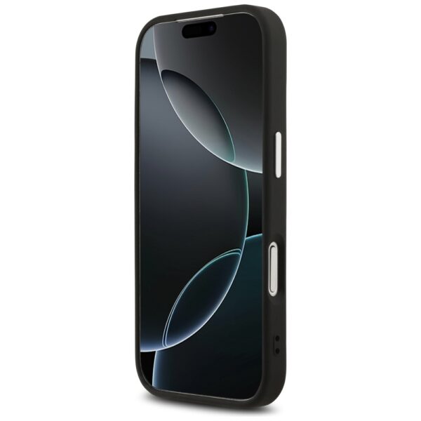 Husa originala Guess iPhone 17 Pro Hardcase 4G Triangle Logo MagSafe, negru, GUHMP17LP4TSRCMK - imagine 2
