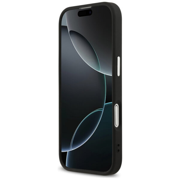 Husa originala Guess iPhone 17 Hardcase 4G Triangle Logo MagSafe, negru, GUHMP17SP4TSRCMK - imagine 5