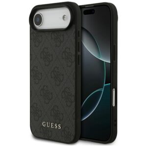 Husa originala Guess iPhone 17 Air Hardcase 4G Classic, negru, GUHCP17MG4GFGR
