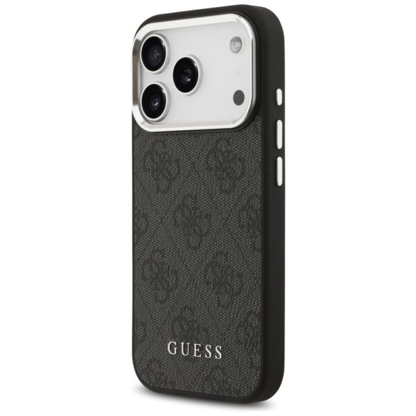 Husa originala Guess iPhone 17 Pro Hardcase 4G Classic Logo MagSafe, negru, GUHMP17LP4GSSMCK - imagine 4