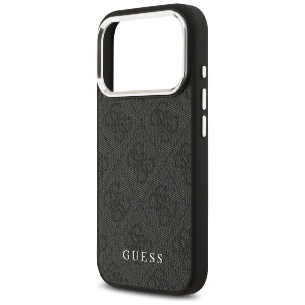 Husa originala Guess iPhone 17 Pro Hardcase 4G Classic Logo MagSafe, negru, GUHMP17LP4GSSMCK - imagine 2