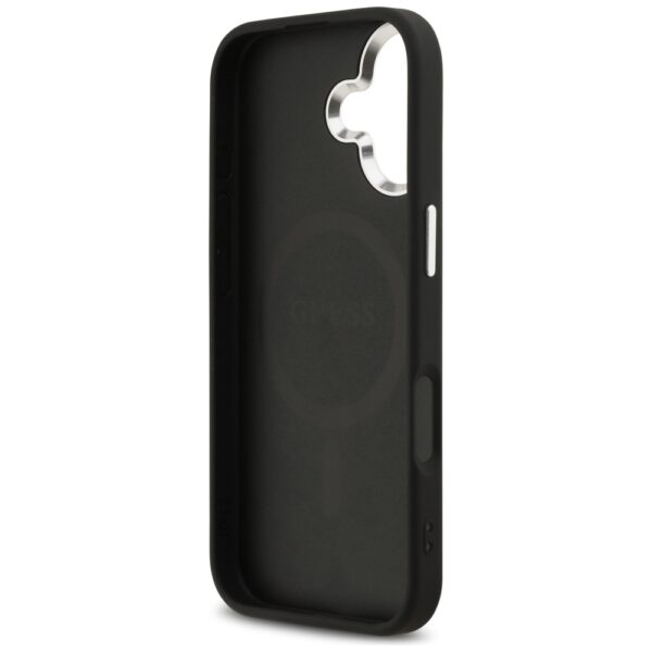 Husa originala Guess iPhone 17 Hardcase 4G Classic Logo MagSafe, negru, GUHMP17SP4GSSMCK - imagine 6