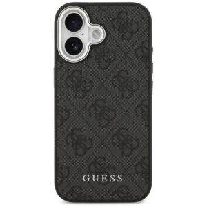 Husa originala Guess iPhone 17 Hardcase 4G Classic Logo MagSafe, negru, GUHMP17SP4GSSMCK
