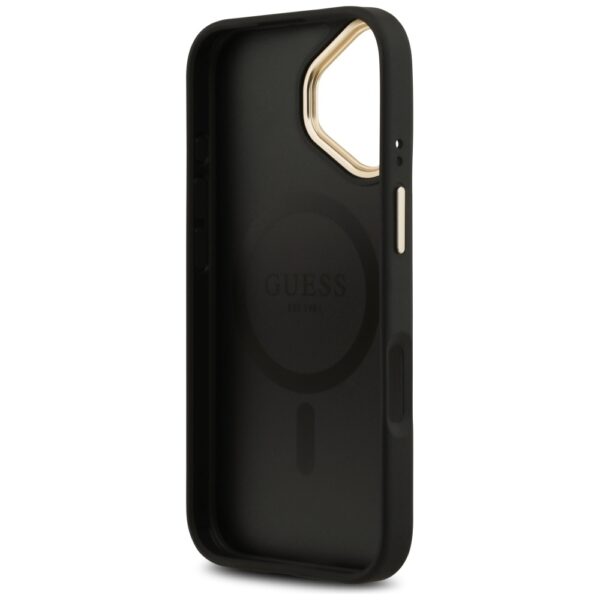 Husa originala Guess iPhone 17 Hardcase 4G Classic MagSafe, negru, GUHMP17SP4MSEGCK - imagine 2