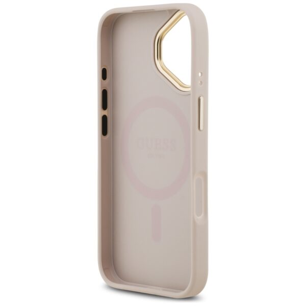 Husa originala Guess iPhone 17 Hardcase 4G Classic MagSafe, roz, GUHMP17SP4MSEGCP - imagine 6