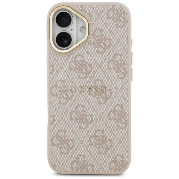 Husa originala Guess iPhone 17 Hardcase 4G Classic MagSafe, roz, GUHMP17SP4MSEGCP - imagine 2