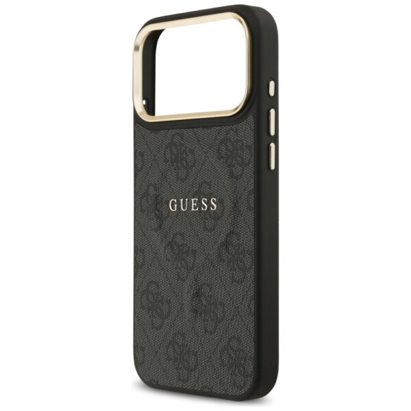 Husa originala Guess iPhone 17 Pro Hardcase 4G Classic MagSafe, negru, GUHMP17LP4MSEGCK - imagine 3