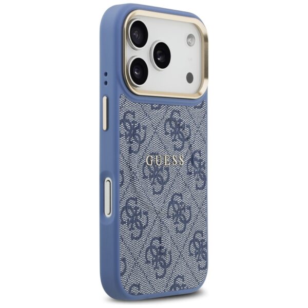 Husa originala Guess iPhone 17 Pro Hardcase 4G Classic MagSafe, albastru, GUHMP17LP4MSEGCB - imagine 4