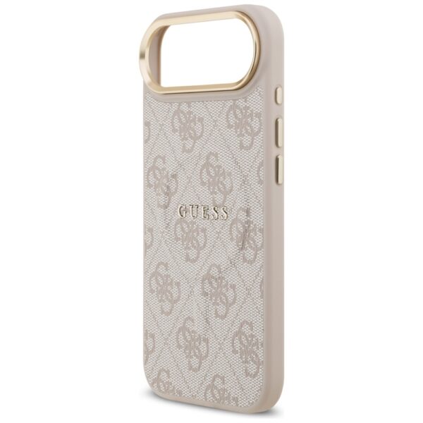 Husa originala Guess iPhone 17 Air Hardcase 4G Classic MagSafe, roz, GUHMP17MP4MSEGCP - imagine 5
