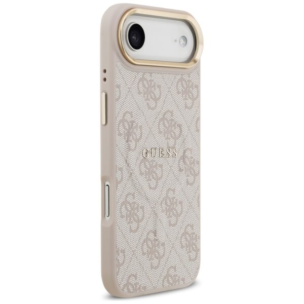 Husa originala Guess iPhone 17 Air Hardcase 4G Classic MagSafe, roz, GUHMP17MP4MSEGCP - imagine 3