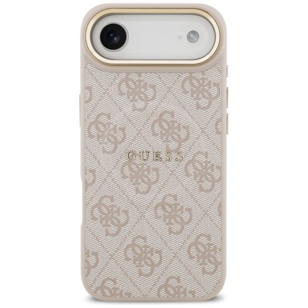 Husa originala Guess iPhone 17 Air Hardcase 4G Classic MagSafe, roz, GUHMP17MP4MSEGCP - imagine 2