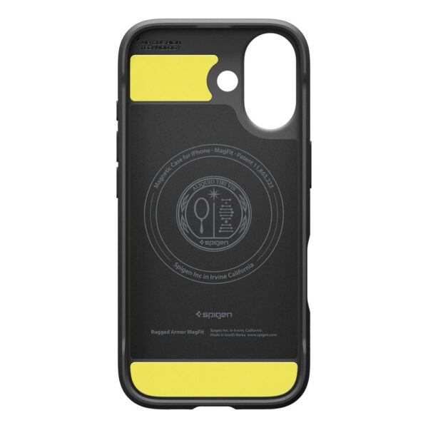 Husa iPhone 17 Spigen Rugged Armor MagSafe, negru - imagine 4