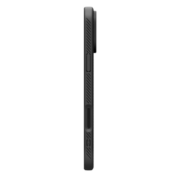 Husa iPhone 17 Pro Spigen Liquid Air, negru - imagine 7