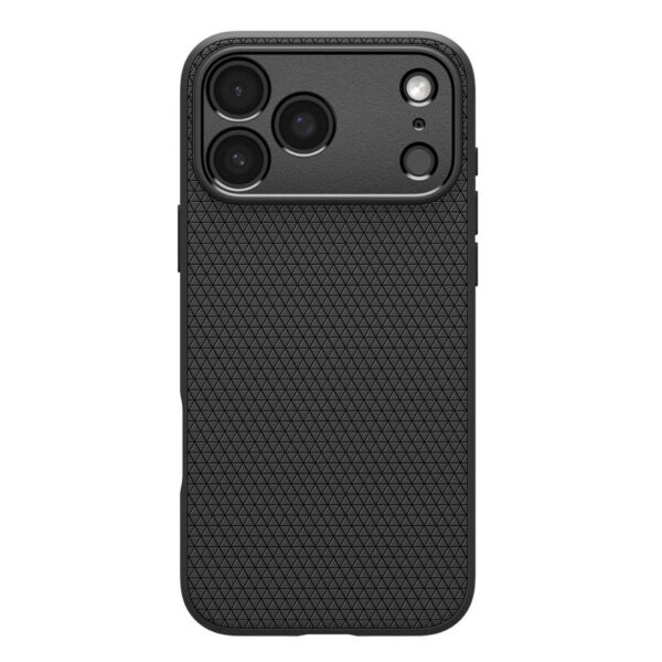 Husa iPhone 17 Pro Spigen Liquid Air, negru - imagine 2