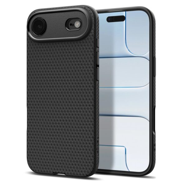 Husa iPhone 17 Air Spigen Liquid Air, negru