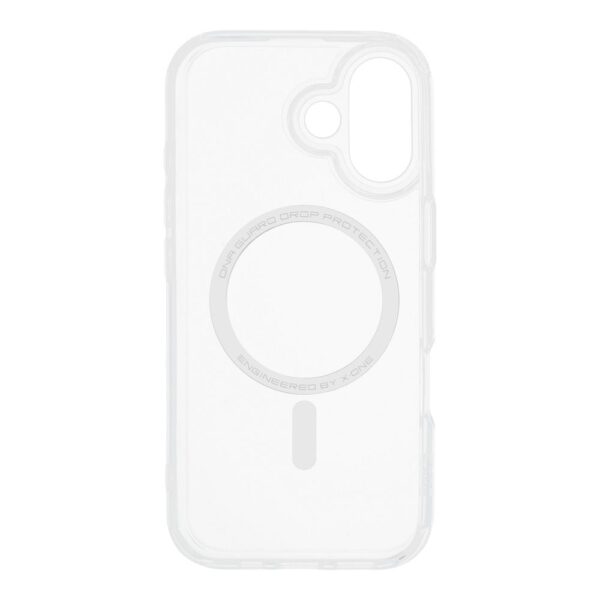 Husă X-ONE Endura Clear Case (compatibilă cu MagSafe) – pentru Apple iPhone 17, transparentă - imagine 2