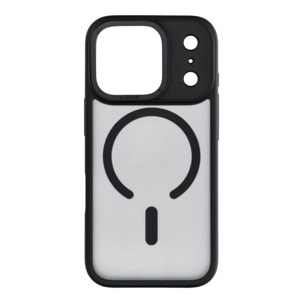 Husă X-ONE Dropguard Magnetic Case Air (compatibilă cu MagSafe) – pentru Apple iPhone 17 Pro Max, neagră