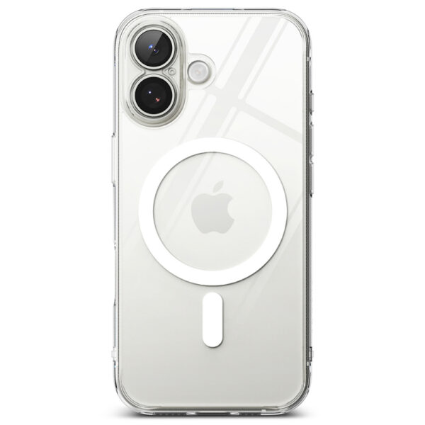 Husa MagSafe pentru Apple iPhone 17, Ringke, Fusion, Transparenta - imagine 4