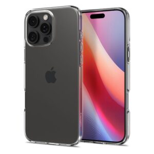Husa iPhone 16 Pro Spigen Liquid Crystal, transparenta