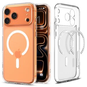 Husa iPhone 17 Pro Max Spigen Ultra Hybrid MagSafe, alb